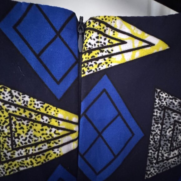 Kenya Africa Dress w/pockets Handmade check for measurements - Picture 5 of 6